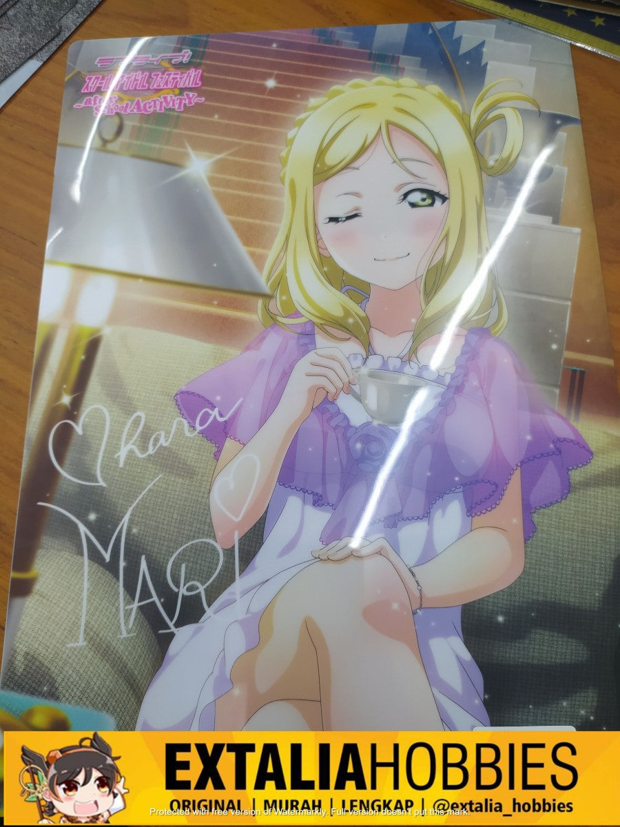 CLEAR FILE MARI OHARA LOVE LIVE AFTER SCHOOL CLEAR FILE MARI OHARA LOVE LIVE AFTER SCHOOL